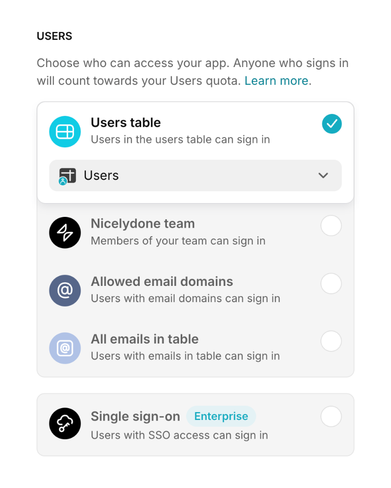 Glide Checkbox & radioUI component example