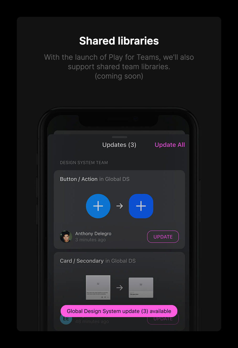 Play IllustrationUI component example