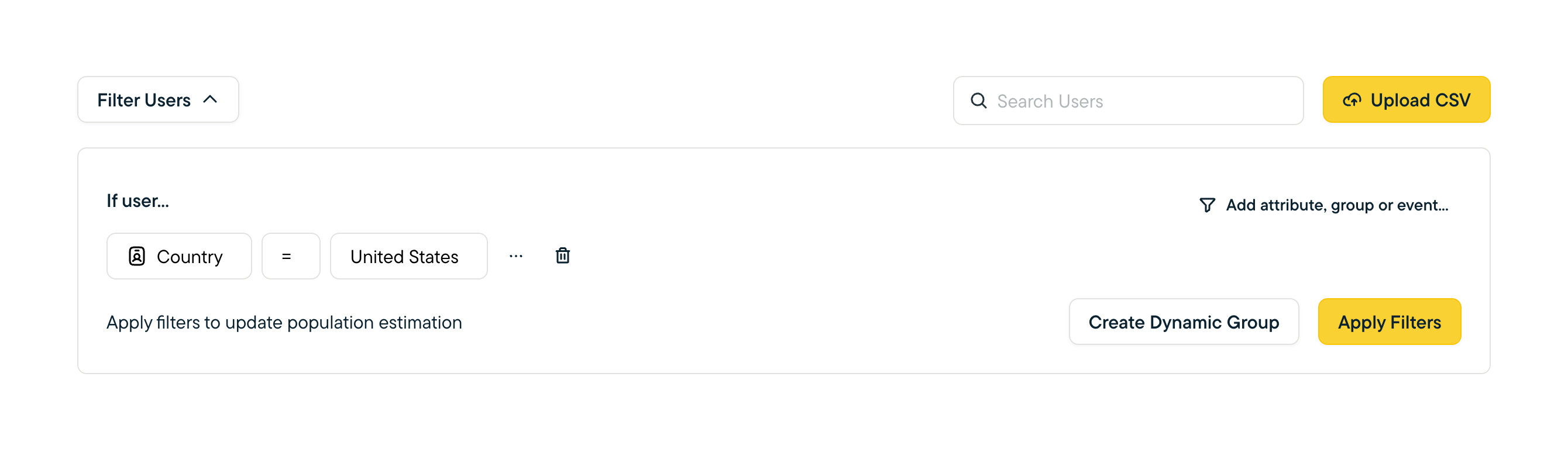 Sprig Sorting & filteringUI component example