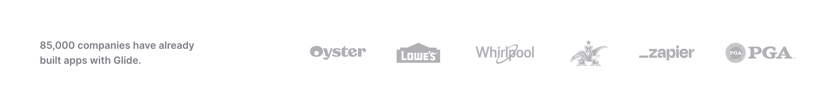 Glide Social proofUI component example