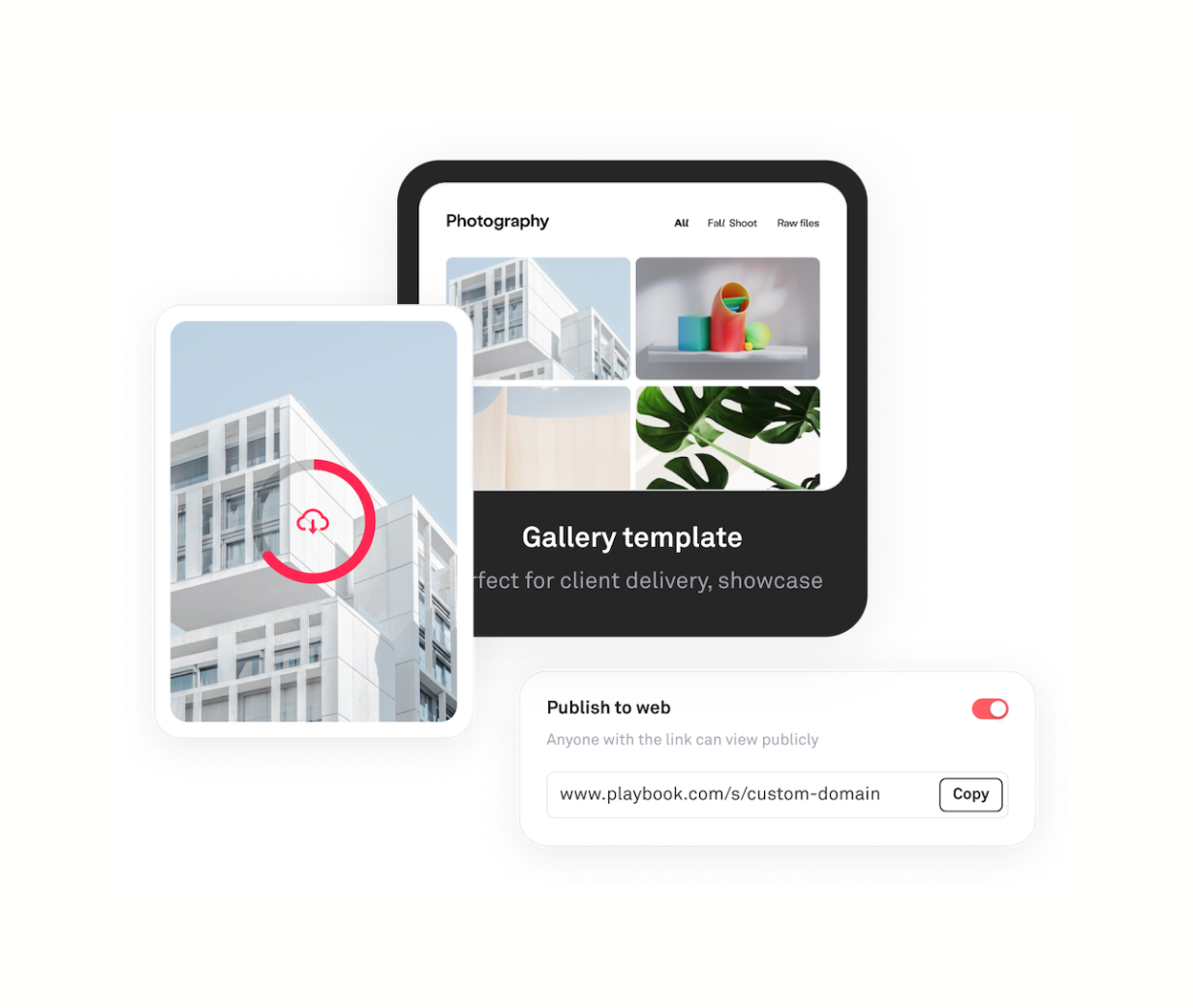 Playbook IllustrationUI component example