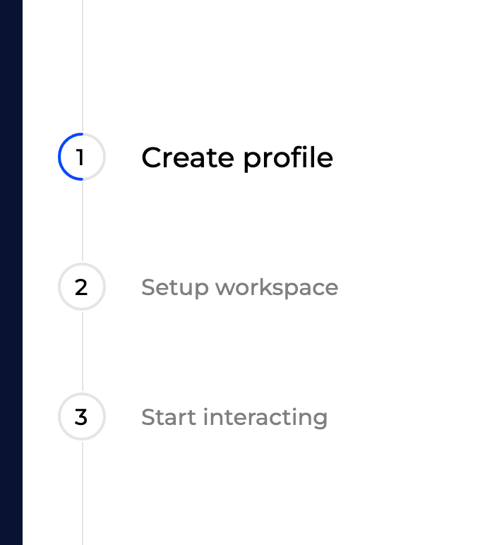 Jimo StepperUI component example
