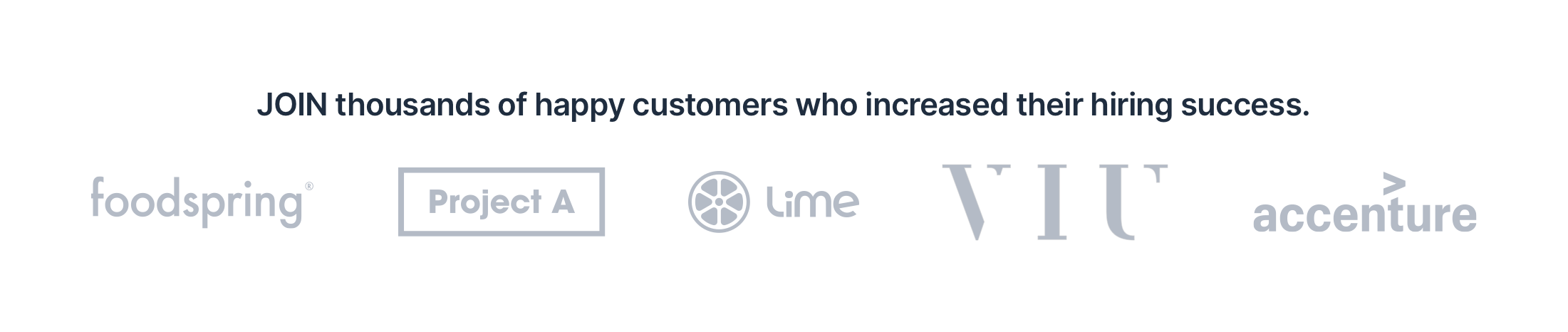 Join Social proofUI component example