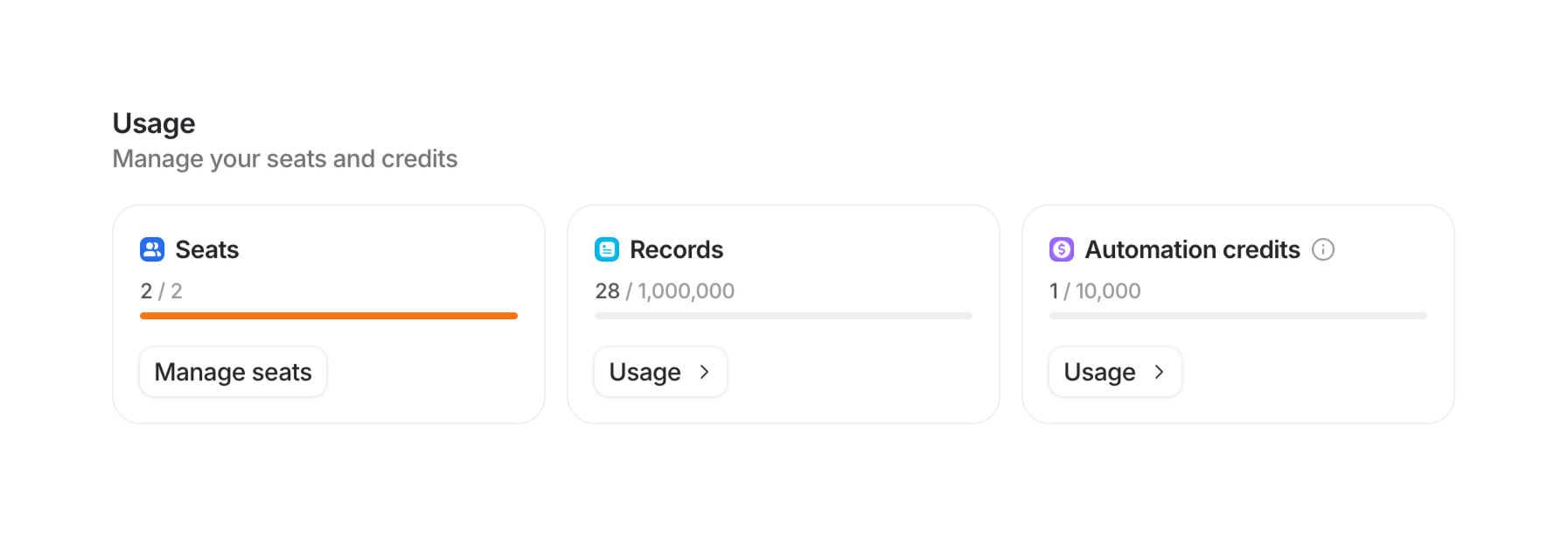 Attio Progress indicatorUI component example