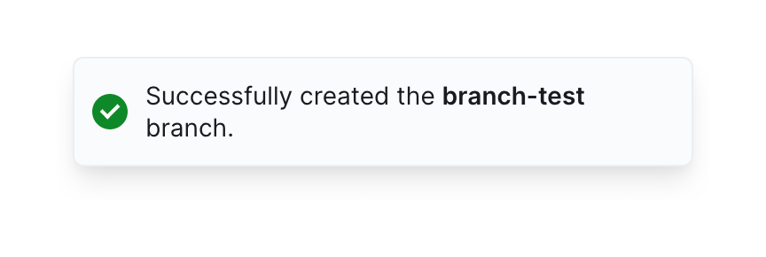 PlanetScale Notification ToastUI component example