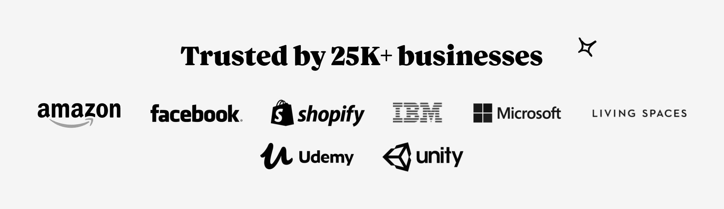 Intercom Social proofUI component example