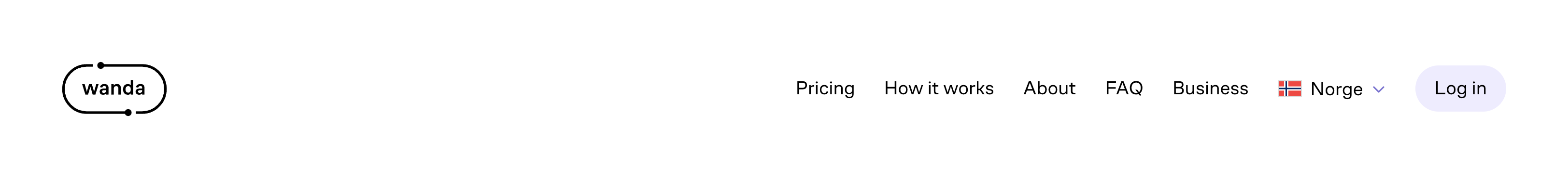 Wanda Horizontal navigationUI component example