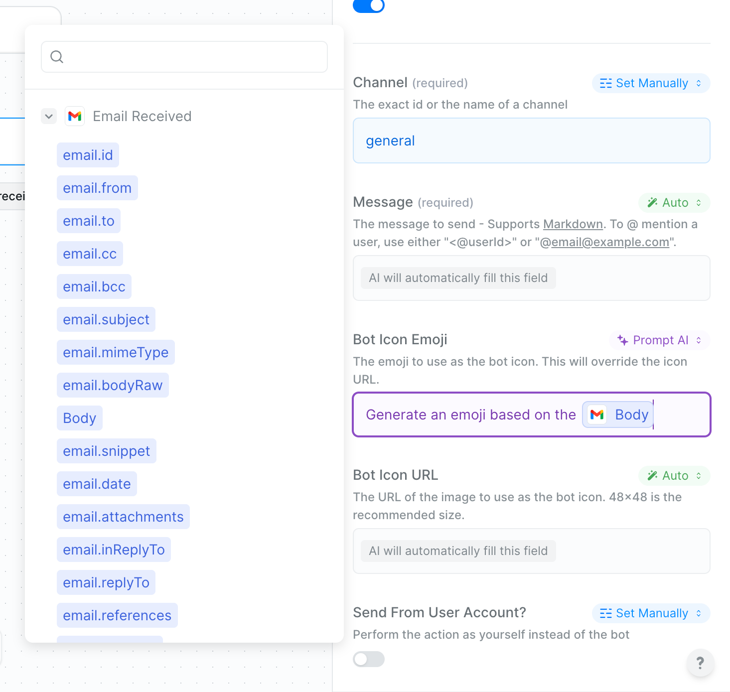 Lindy Input textUI component example