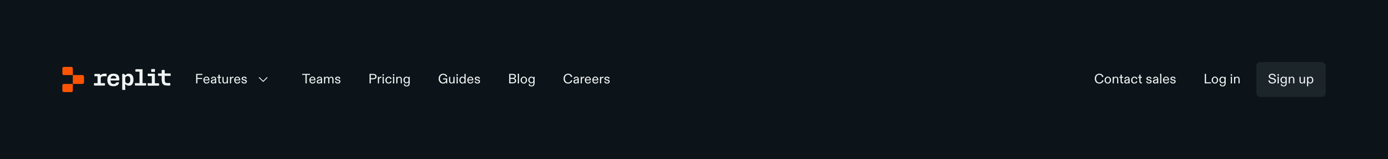 Replit HeaderUI component example