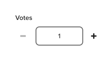 Mural Input numberUI component example