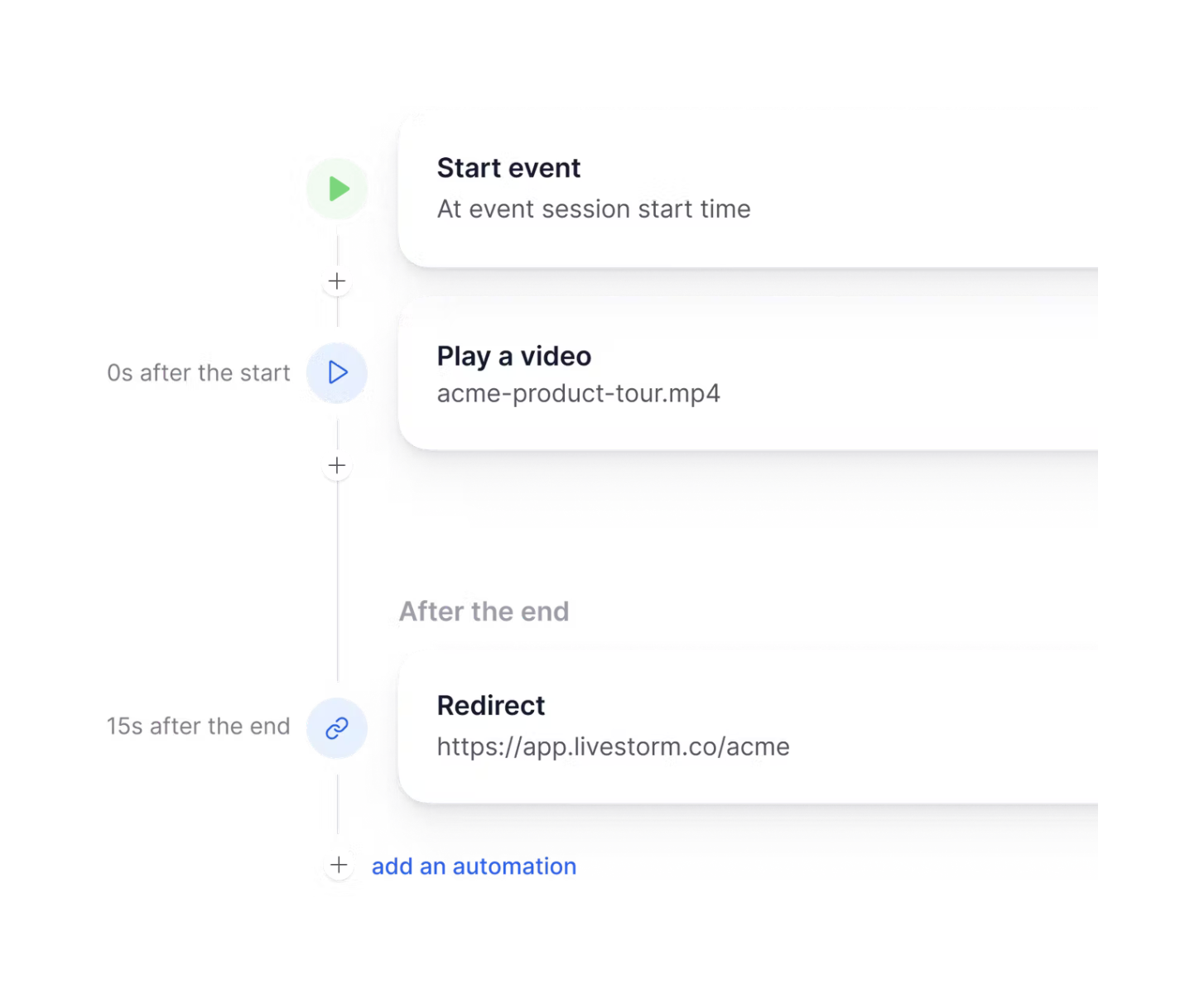 Livestorm IllustrationUI component example