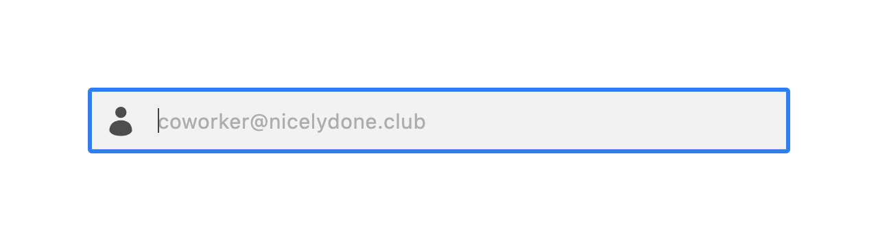 Airtable Input textUI component example