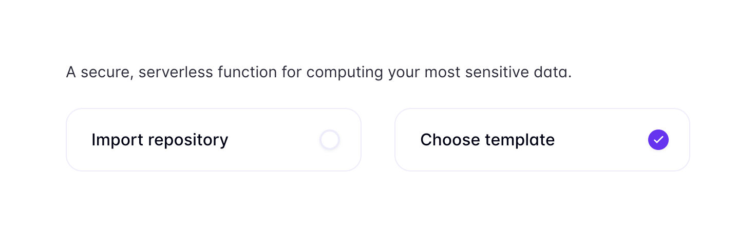 Evervault Checkbox & radioUI component example