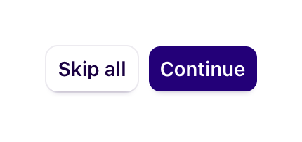 Dovetail ButtonUI component example