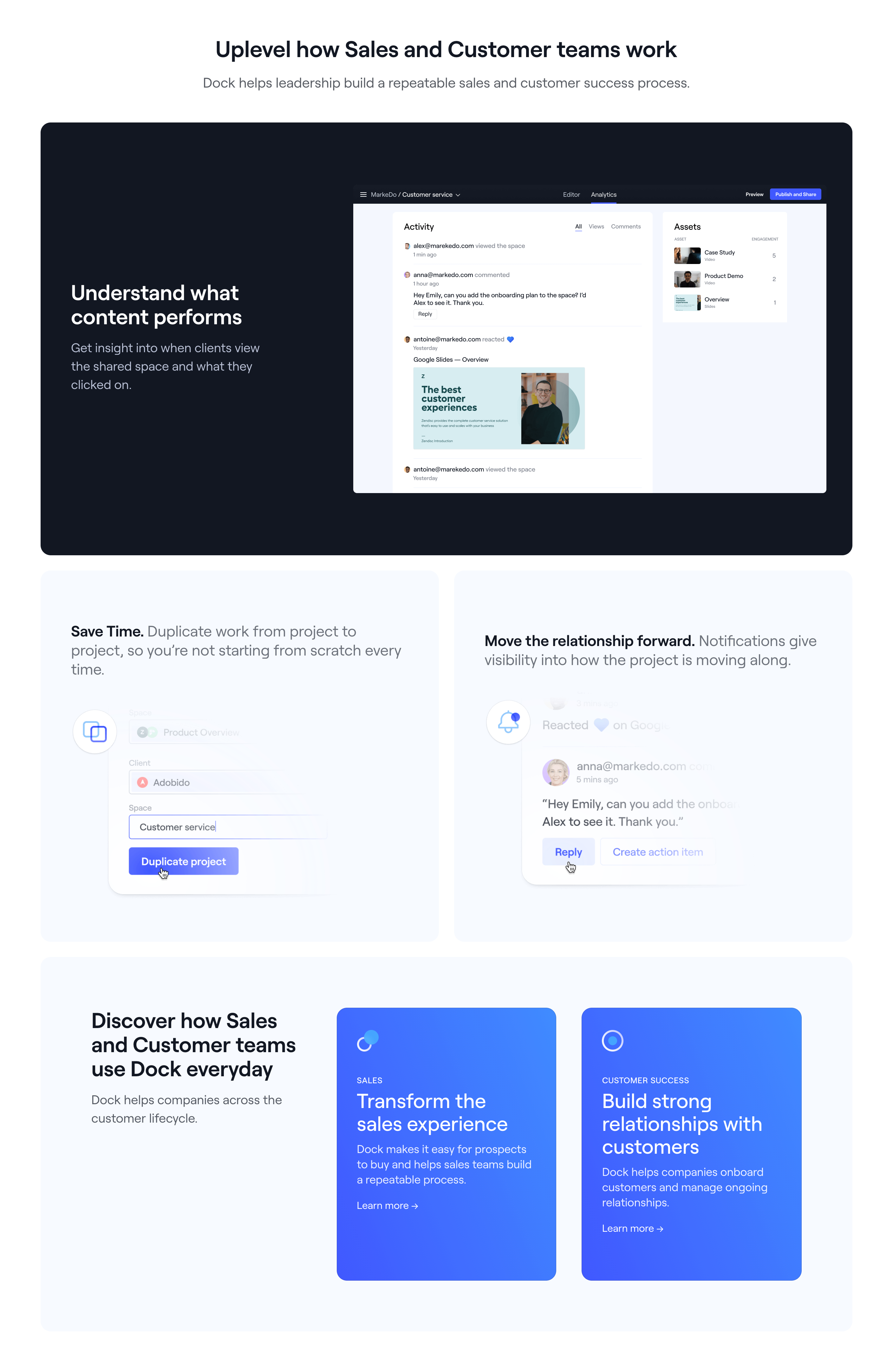 Dock Bento boxUI component example