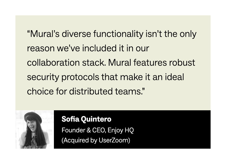 Mural TestimonialUI component example