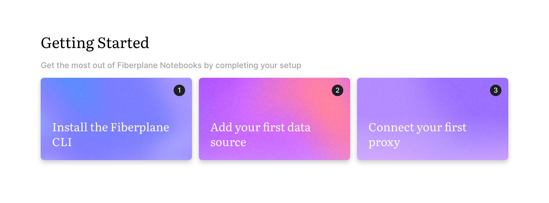 Fiberplane StepperUI component example