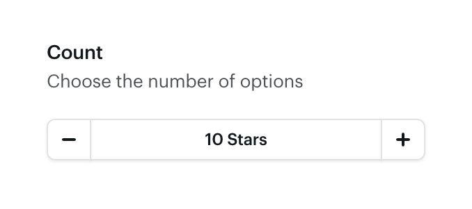 Ballpark Input numberUI component example