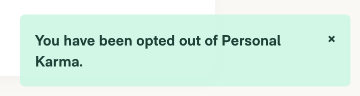 Expensify Notification ToastUI component example
