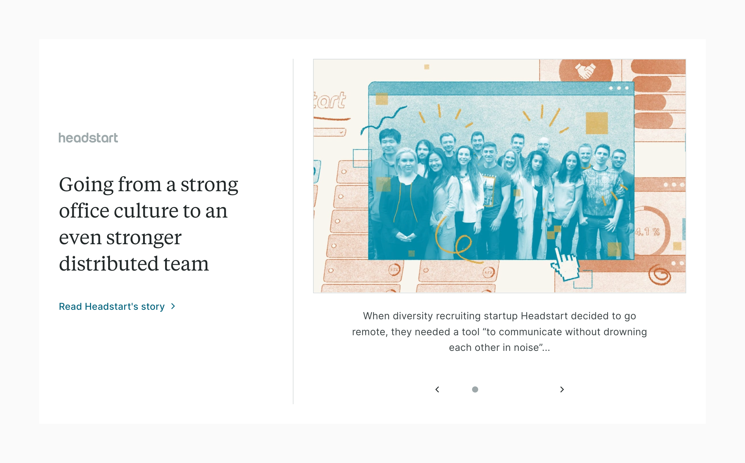 Twist TestimonialUI component example