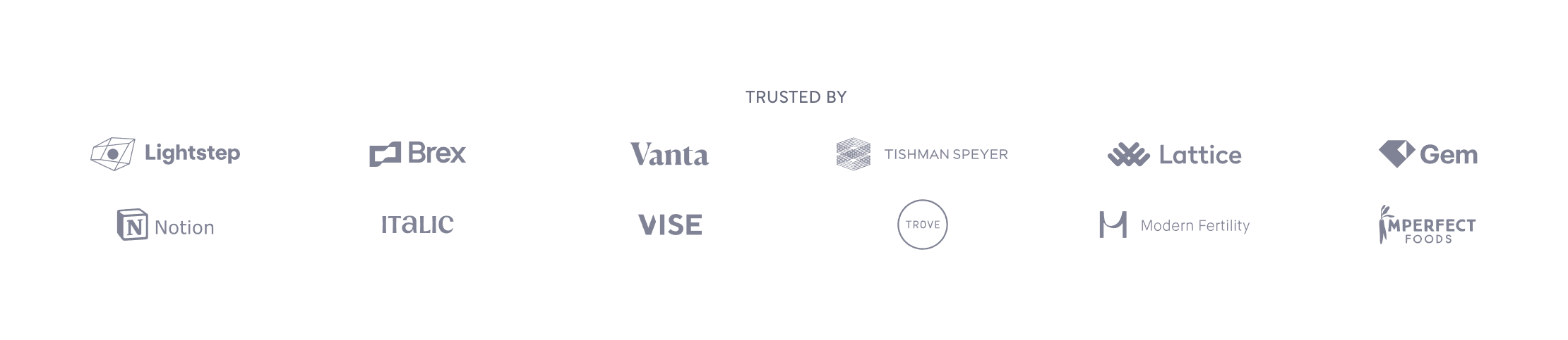 Meter Social proofUI component example
