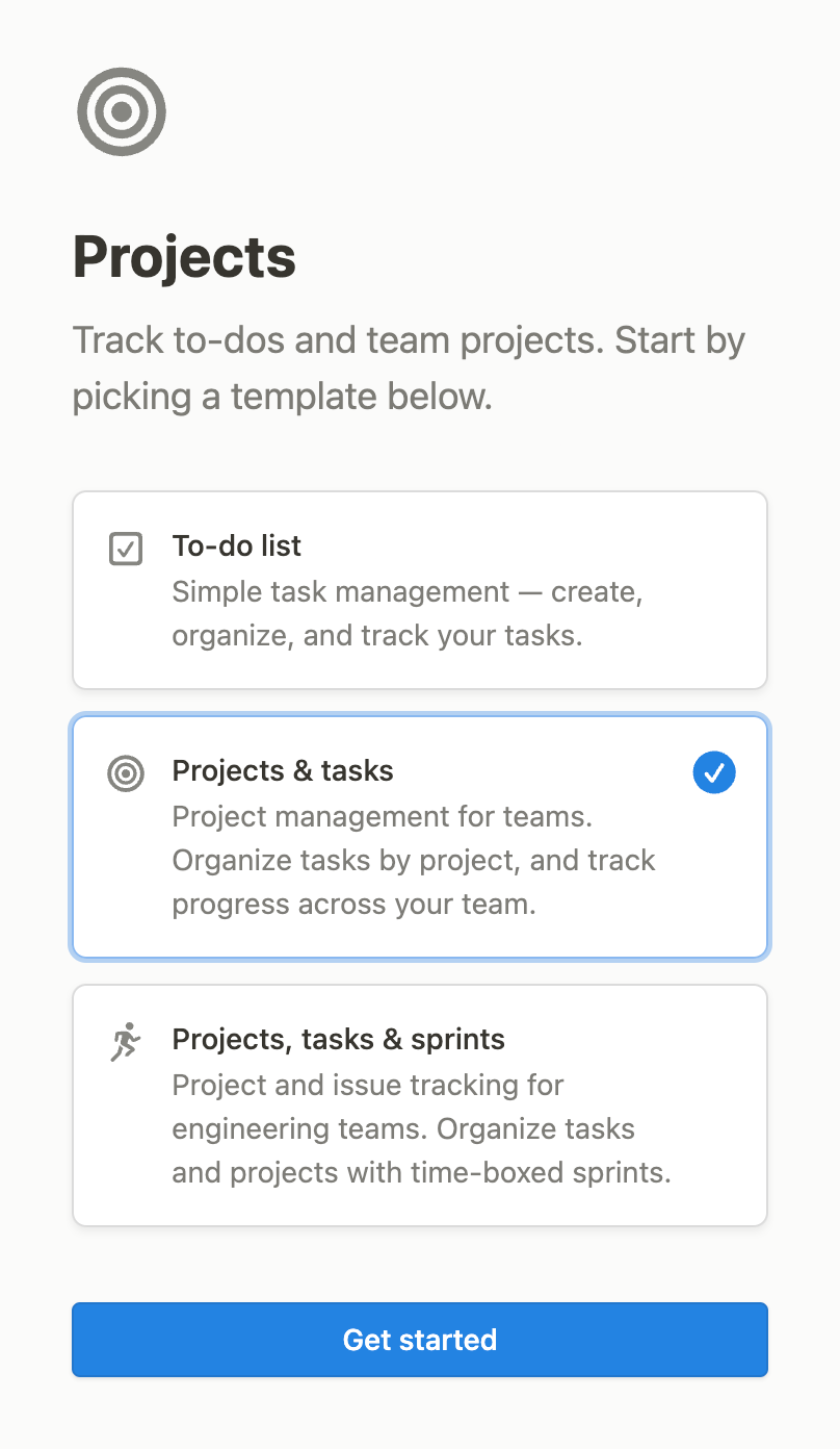 Notion Checkbox & radioUI component example