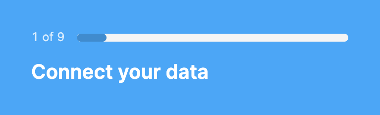 Retool Progress indicatorUI component example