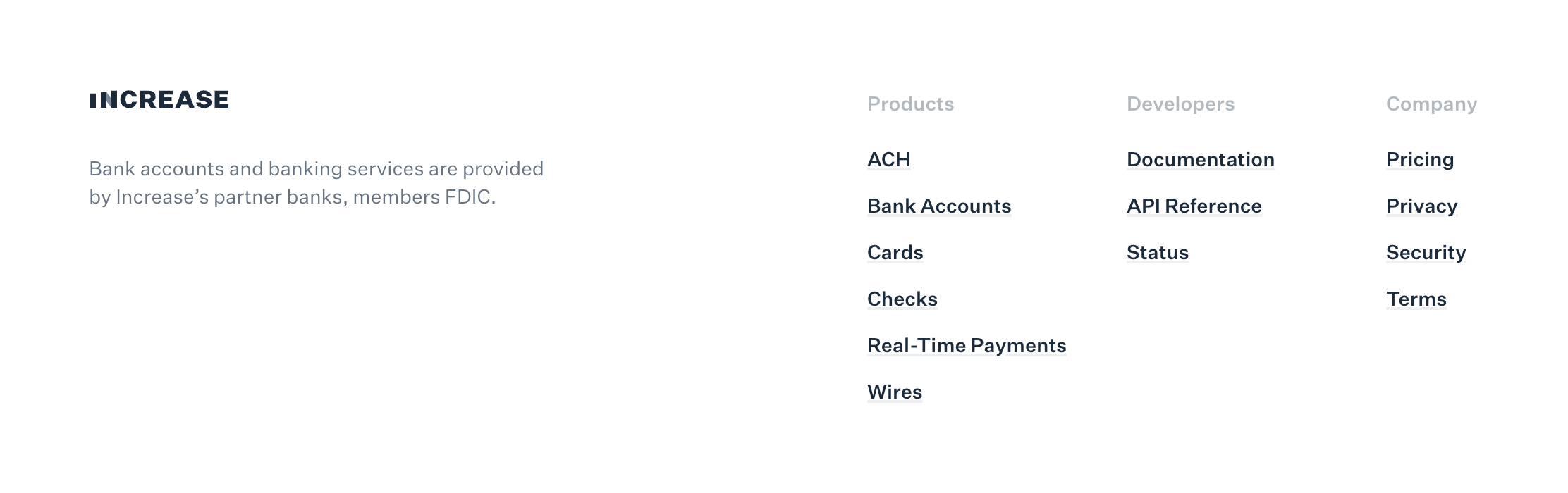 Increase FooterUI component example