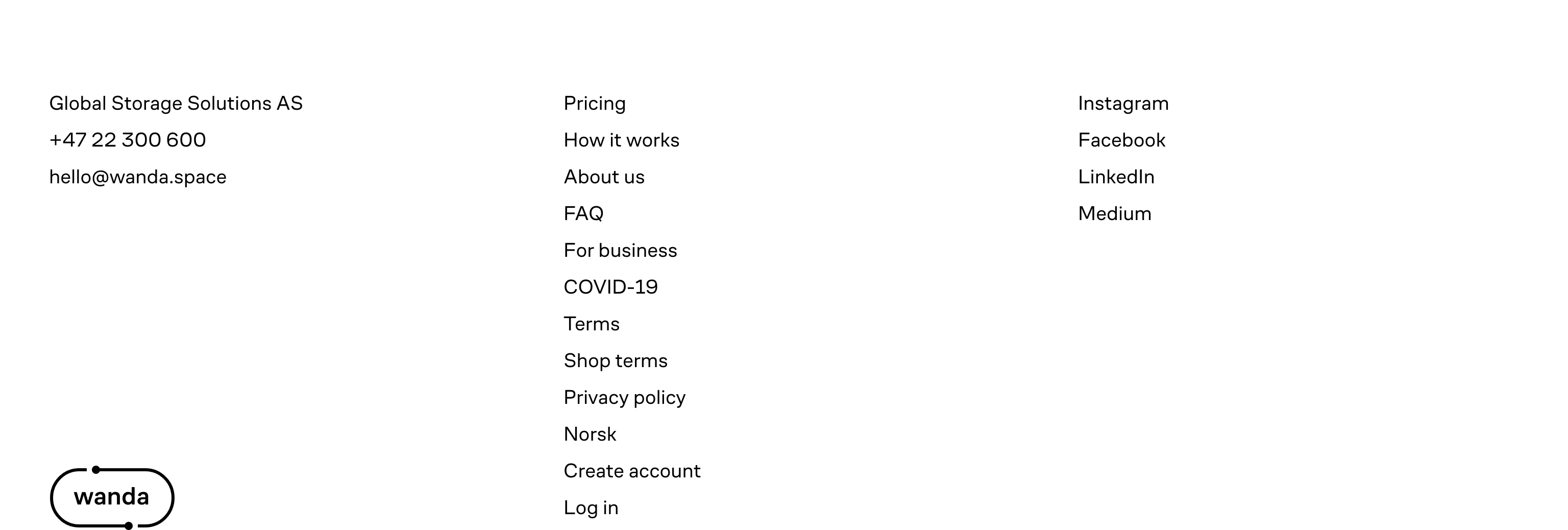Wanda FooterUI component example