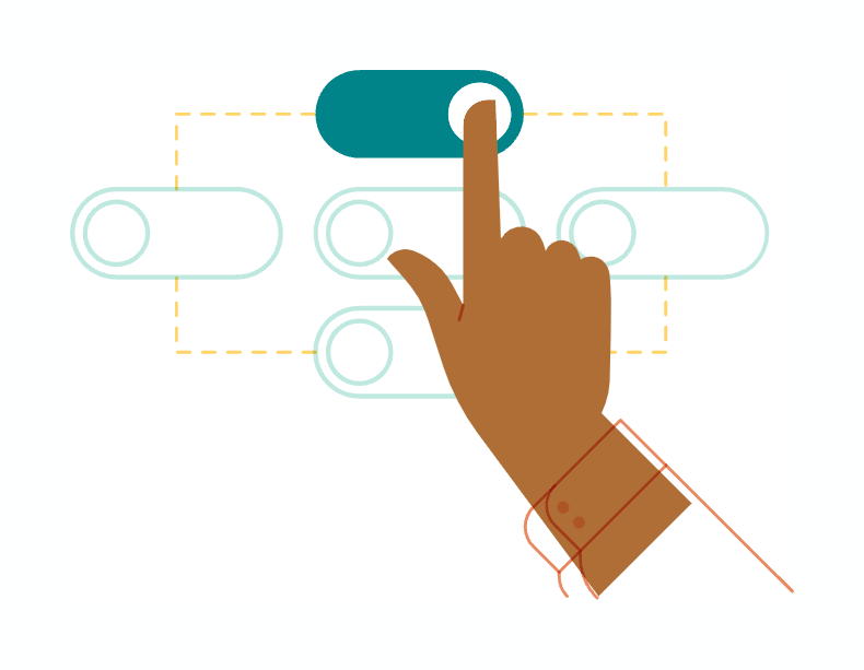 Airbnb IllustrationUI component example