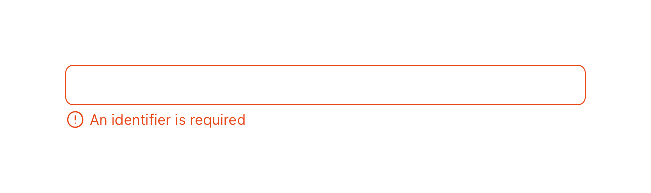 Dopt Input textUI component example