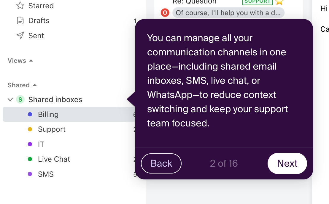 Front TooltipUI component example