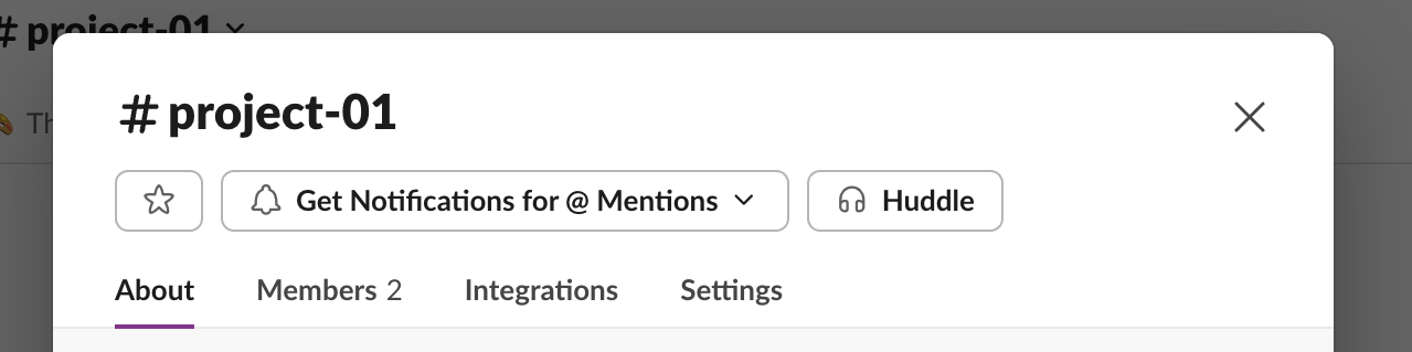 Slack TabsUI component example