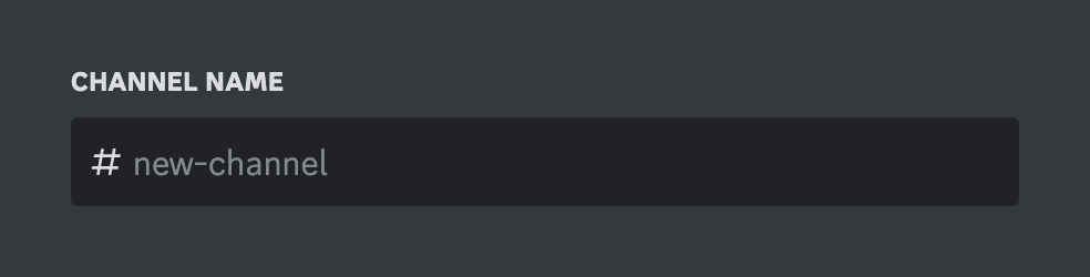 Discord Input textUI component example