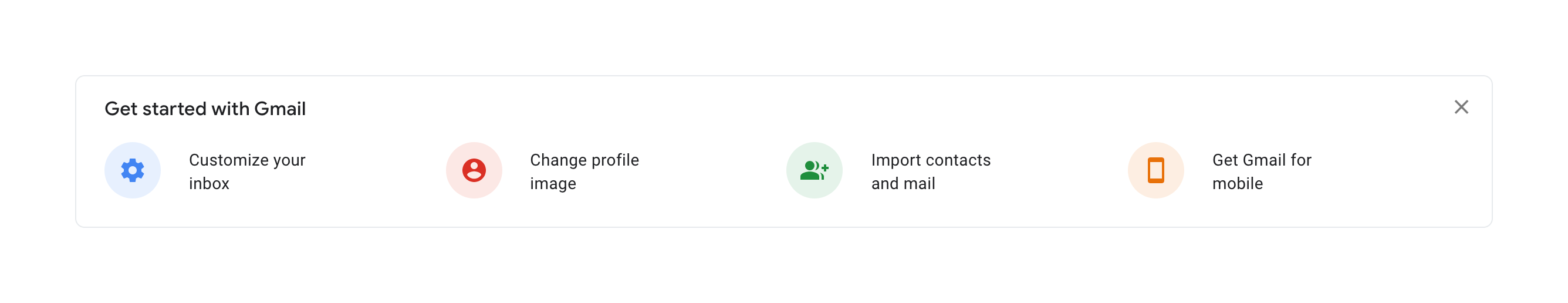 Google Mail StepperUI component example
