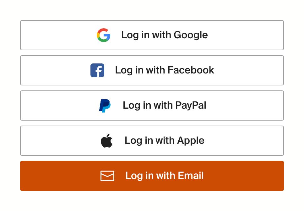 Honey ButtonUI component example