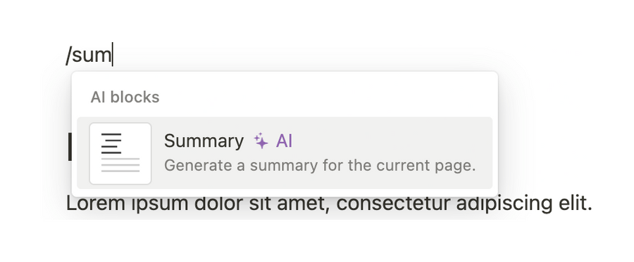 Notion
				artificial intelligence ui component