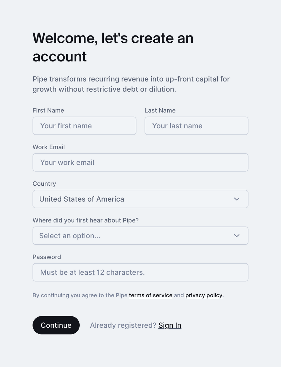 Pipe
				form element ui component