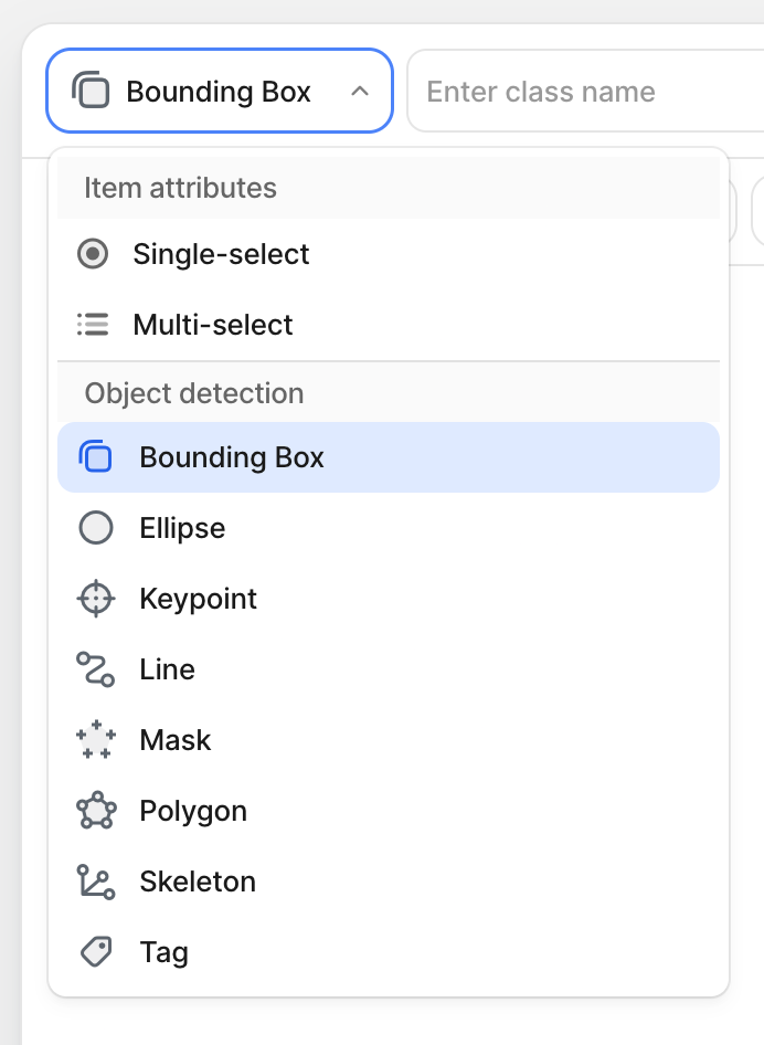 V7
				input select ui component