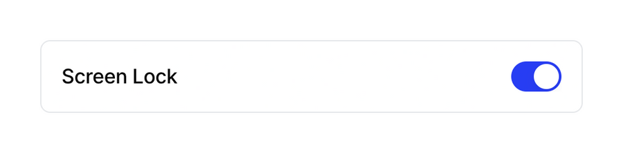 Twingate
				toggle/switch ui component