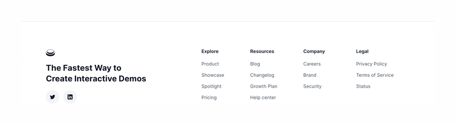 Arcade
				footer ui component