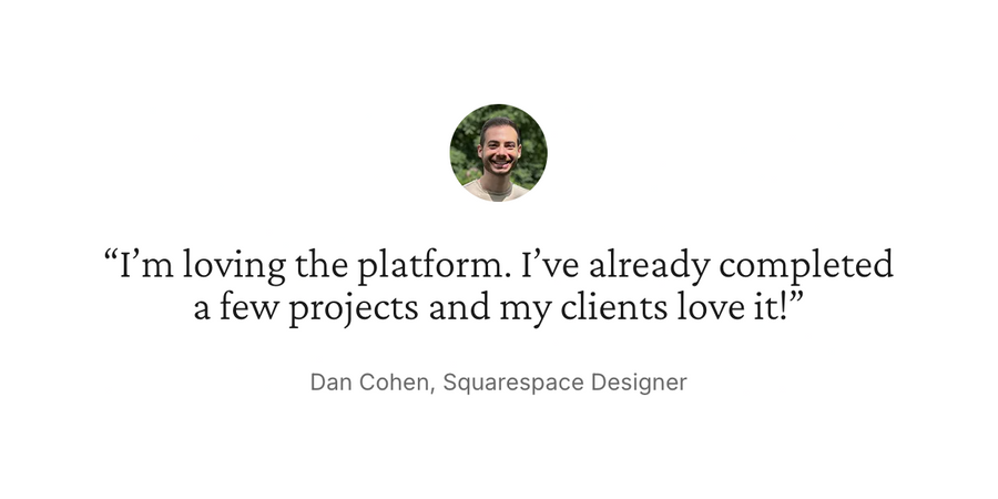 Workflow
				testimonial ui component