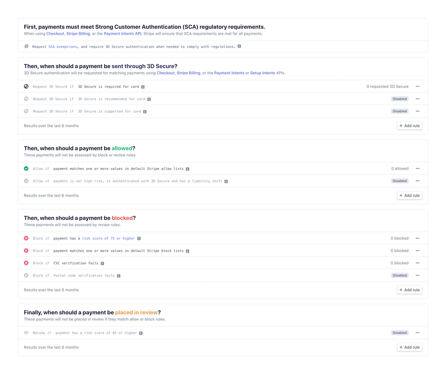 Stripe
				query builder ui component