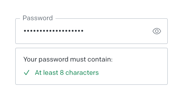 OpenAI
				input text ui component