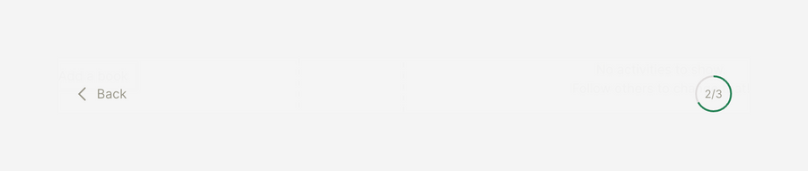 Literal
				progress indicator ui component