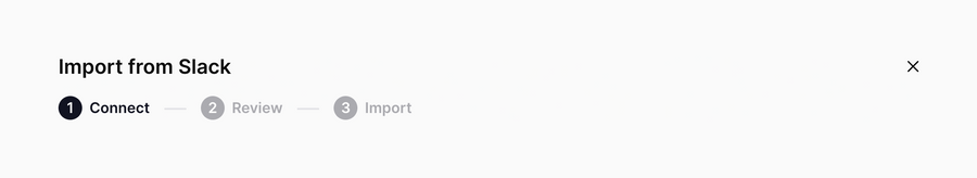 The org
			progress indicator integration ui component