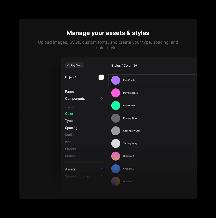 Play
				illustration ui component