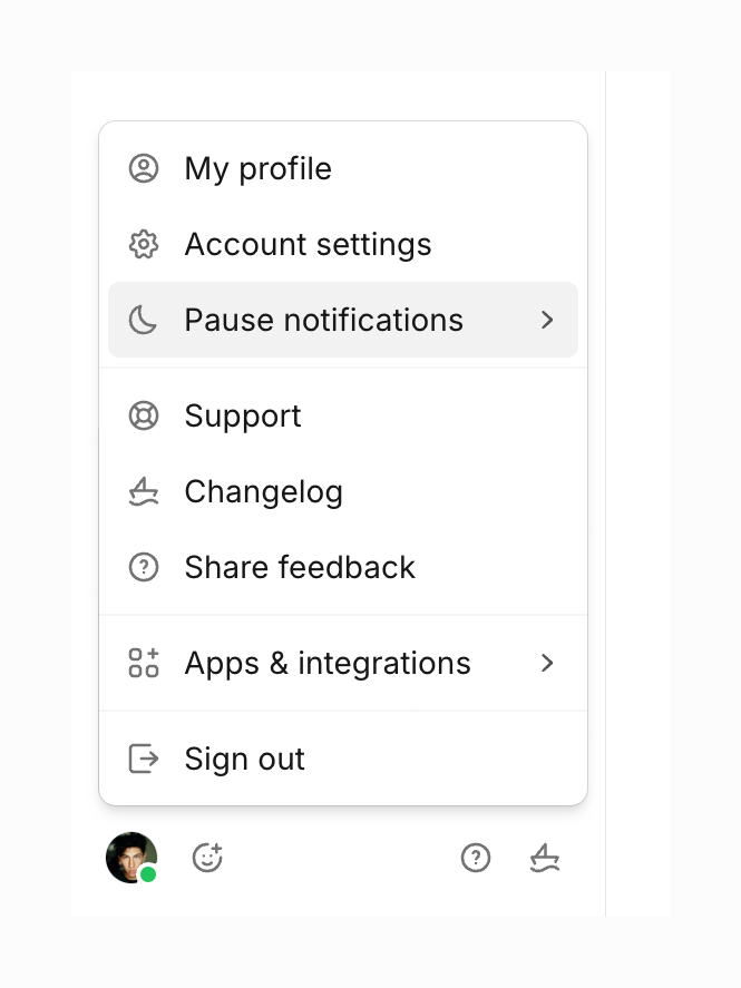 Campsite
				dropdown menu ui component