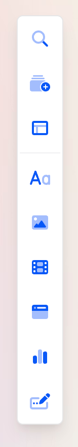 Gamma
			navigation menu menu ui component
