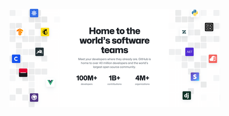 Github
				social proof ui component